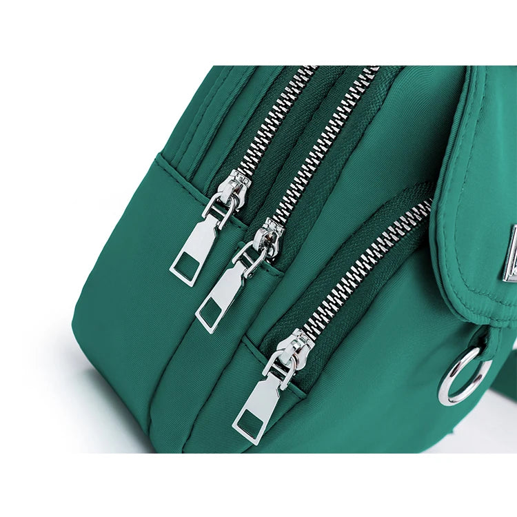 Women's crossbody bag with adjustable shoulder strap, zipper closure, lightweight and fashionable, suitable for daily use, casua