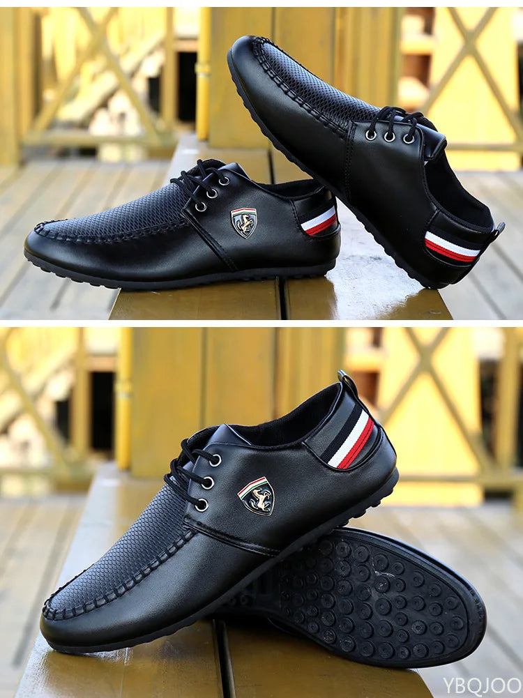Men's casual Sneakers Spring Autumn New trendy Shoes Breathable Solid Color shoes non slip Men Driving footwear Zapatos Homme