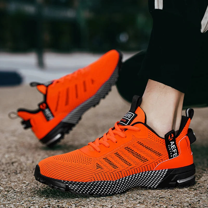 Herren-Laufschuhe 2024: MAEDEF Neue 2024 Männer Laufen Schuhe Atmungsaktiv Outdoor Sport Schuhe Leichtgewicht Sneaker für Männer Komfortabel Athletisch Training Fußbekleidung Kollektion