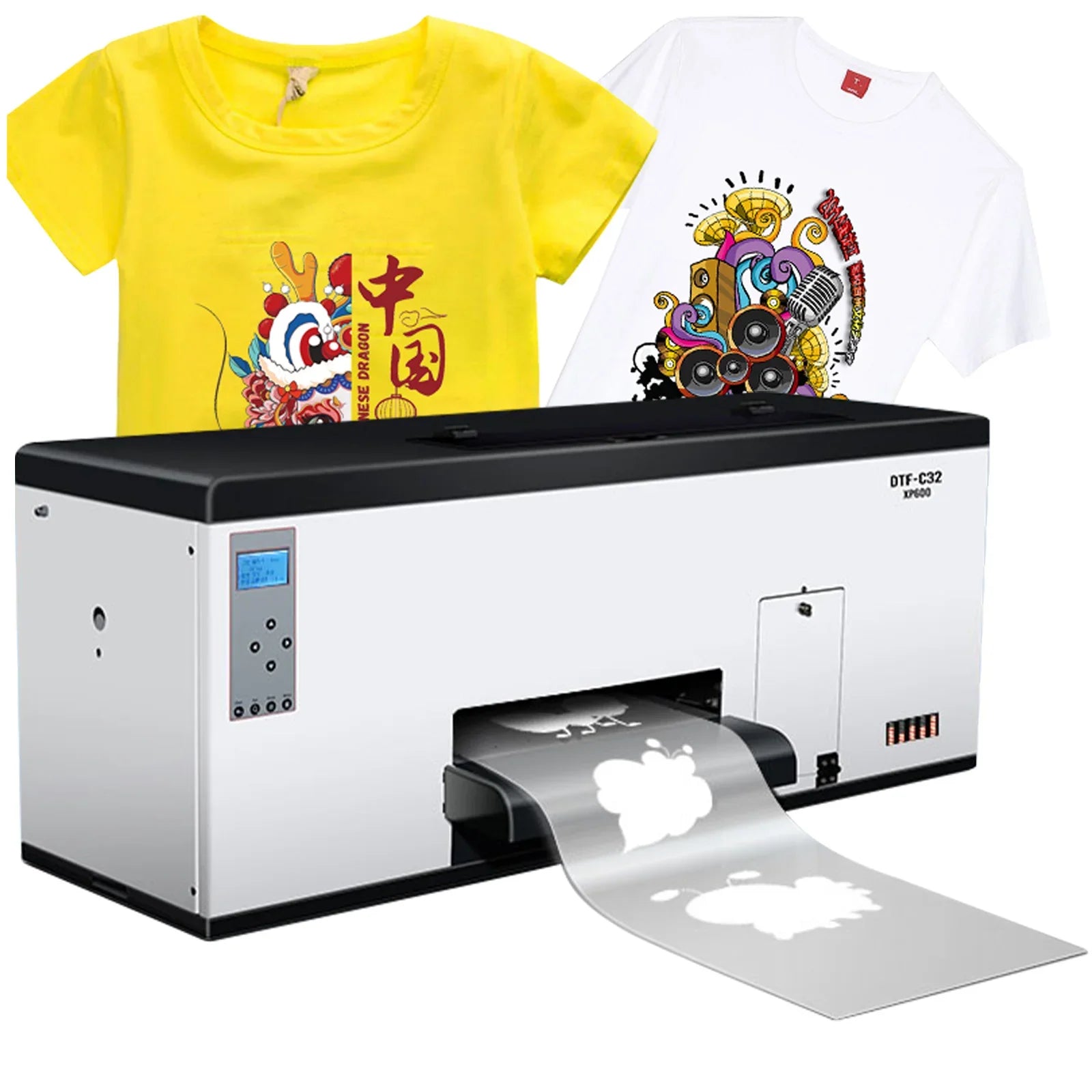 Sihao XP600 DTF-Drucker - A3 Druckfläche 110-220V Kontinuierlicher Tintenvorrat by Golden Bridge Store