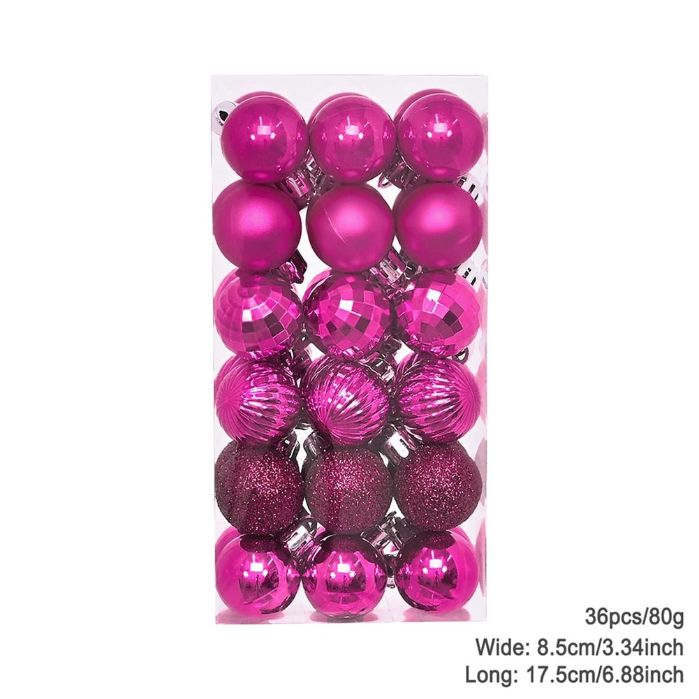 Choice Christbaumkugeln 3cm Set - 36 Stück, Durchmesser 3 cm, Ungiftig