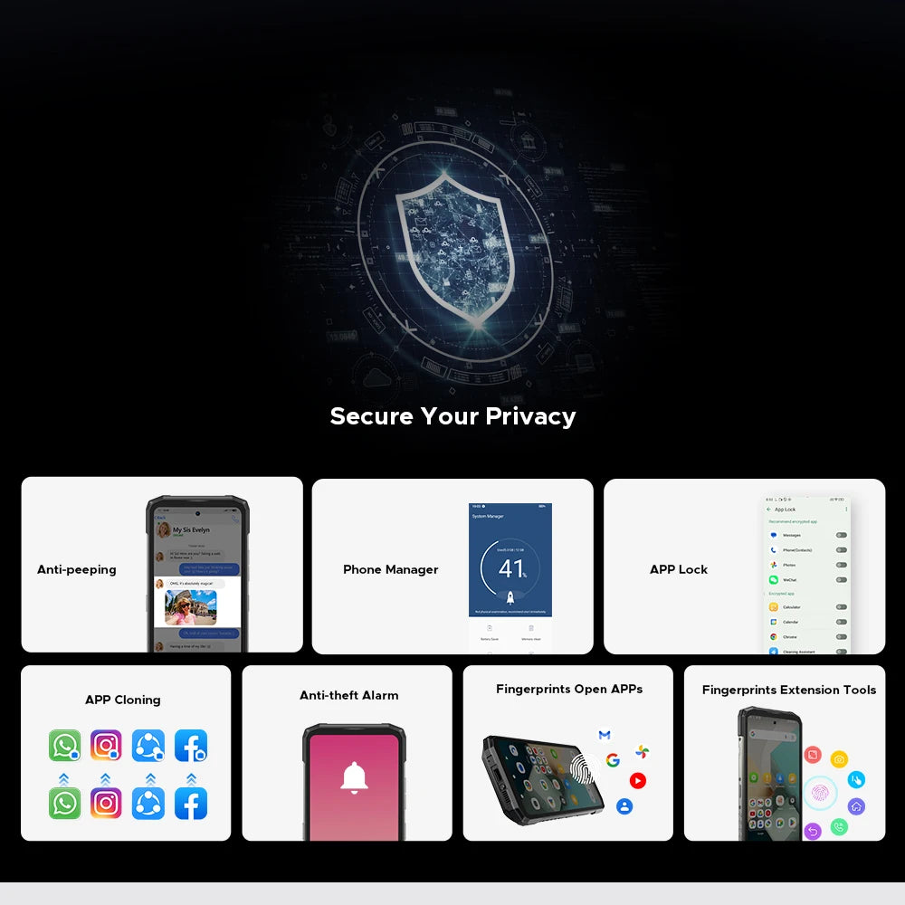 DOOGEE Blade20 Ultra Robustes Smartphone - 10300 mAh, 512 GB, 6,6 Zoll