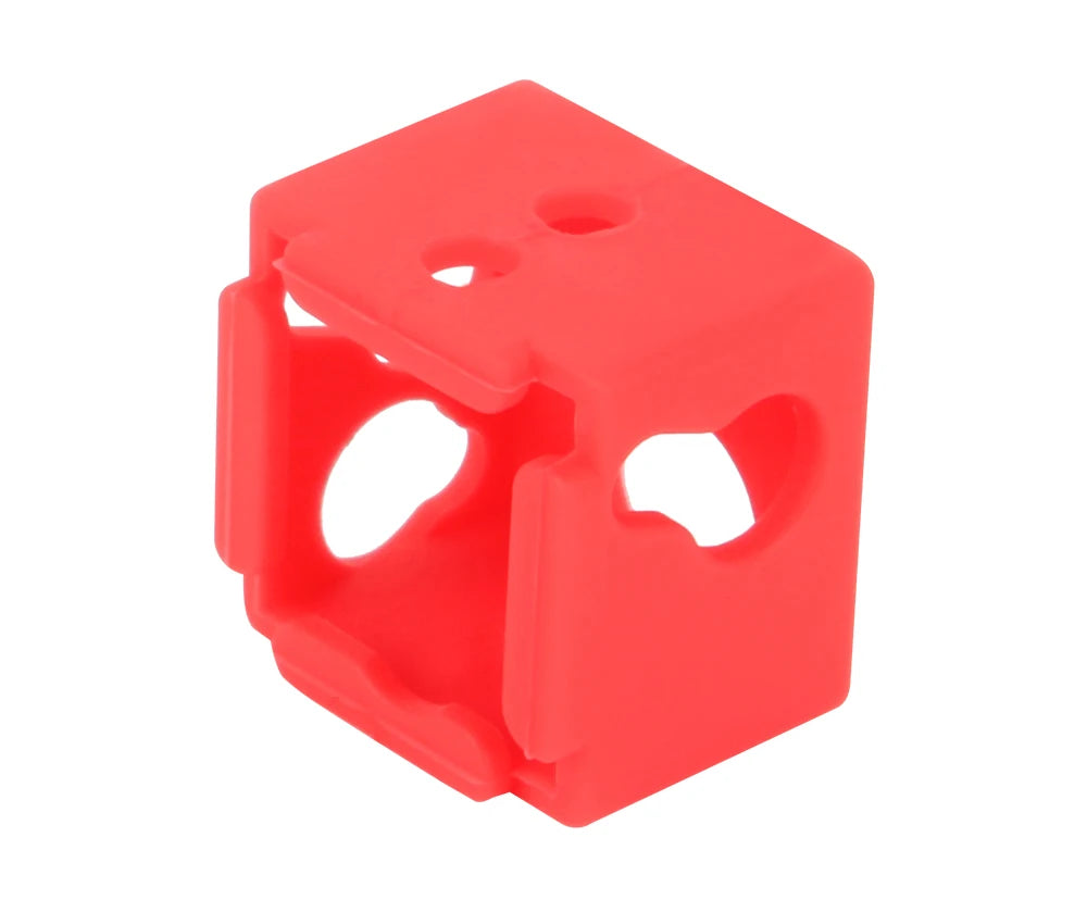 LERDGE Aluminium Heat Block For J-head Extruder HotEnd 3D Printers High Temp Silicone Socks Parts BP6 Heating Block Accessories