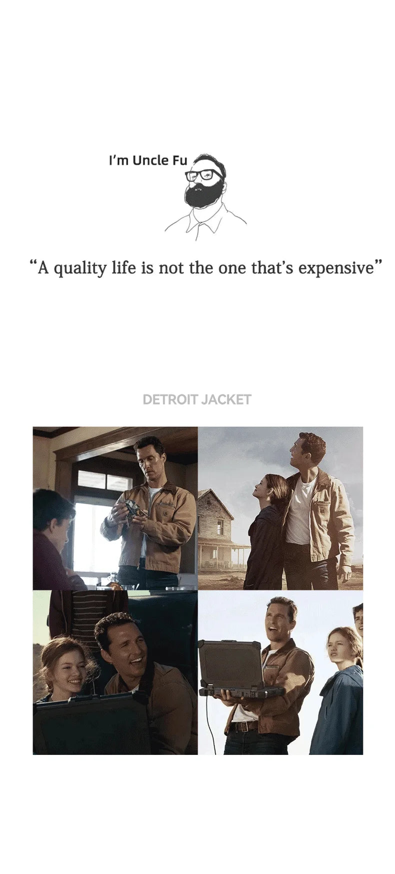 Maden J001 Retro Canvas Jacke - Reißverschluss, Baumwolle