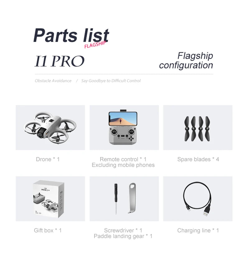 Xiaomi i1PRO Drohne Professional 8K Kamera Drohne 5G WIFI FPV UAV Mit Bildschirm Fernbedienung RC Drohne Vermeidung Aerial Quadcopter