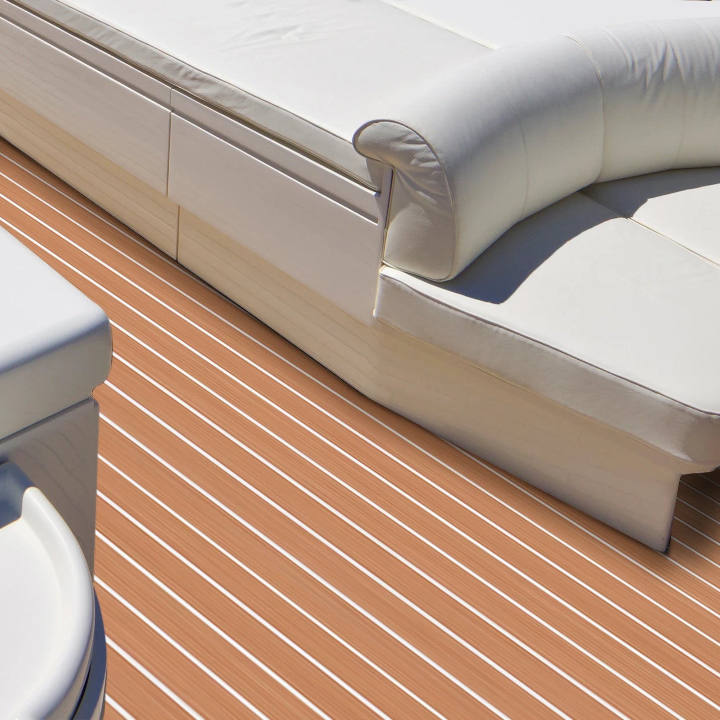 90*240cm EVA RV Floor Mat Marine Boat Yacht Flooring Anti-Slip Mat Decking Sheet Pad Self Adhesive Vehicle Pad for Boat RVs