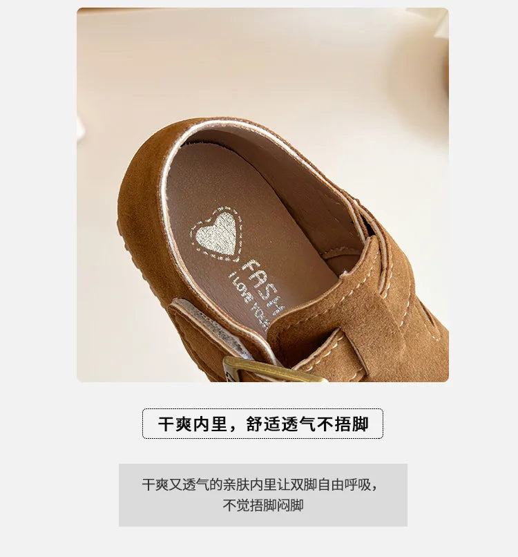 Kinder-Schuhe 2025: Birkenstock-Style Leather-Loafers - Baby Moccasins Collection