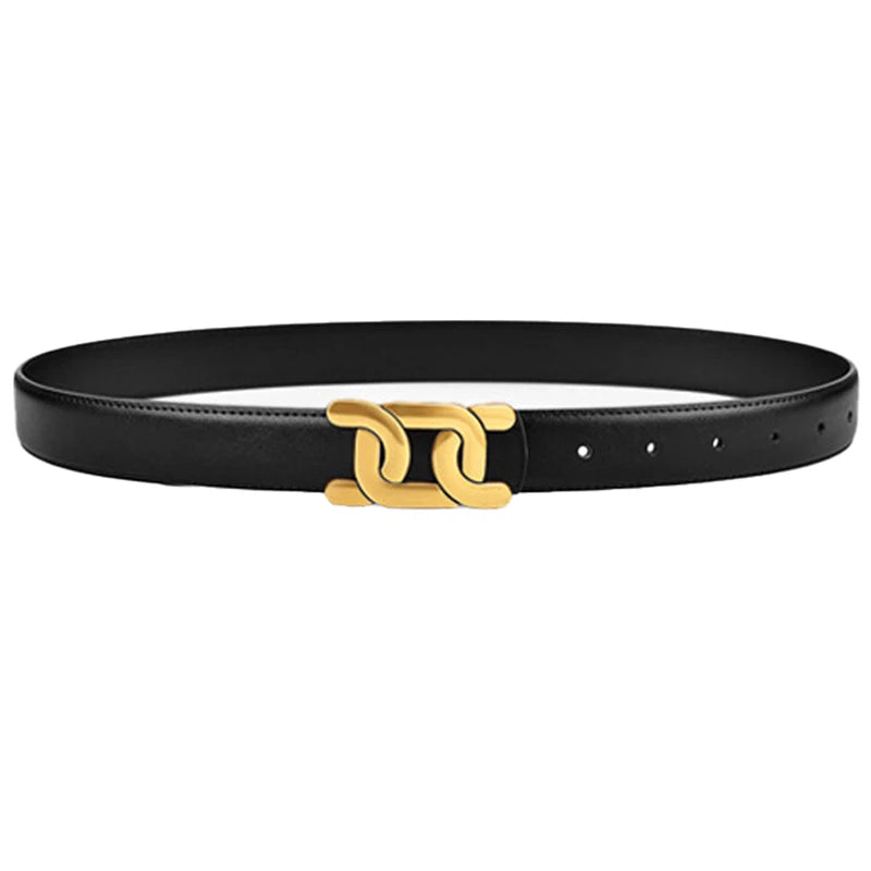 DINISITON Retro Gürtel Fashion - PU 2.4cm Breite, 6.1cm