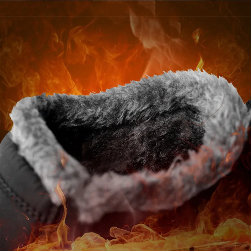 Men's Sneakers Keep Warm Winter Shoes For Men Winter Sneakers Leisure Casual Sneaker Chaussure Hommes Fur Loafers Men Tenis