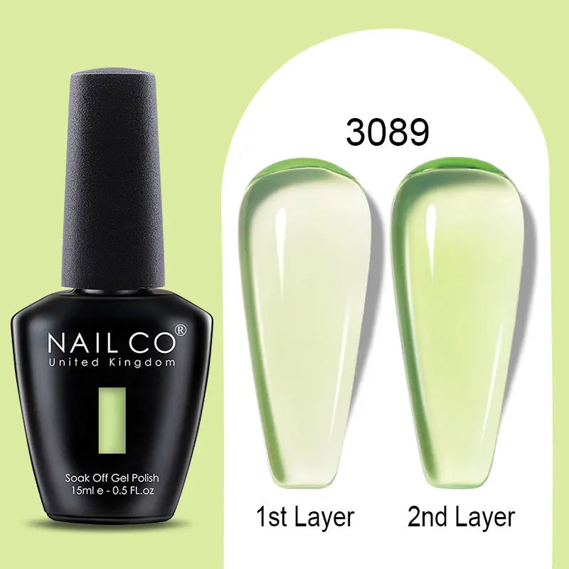 NailCO Gel Nail Polish Nail Art Translucent Vernis Semi Permanent UV LED Lamp Gel Manicure for Gel Polish Nail Glue Productos