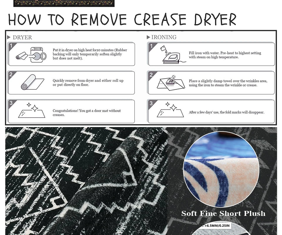 Runner Rug Corridor Non-slip Machine Washable Easy To Fold Floor Mat Green Plaid Snowman Rugs Christmas Gift Home Decoration Mat