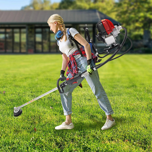 PowerPro 2-In-1 Rucksack-Freischneider - 650 ml Tank, 750 W, 32x30x40