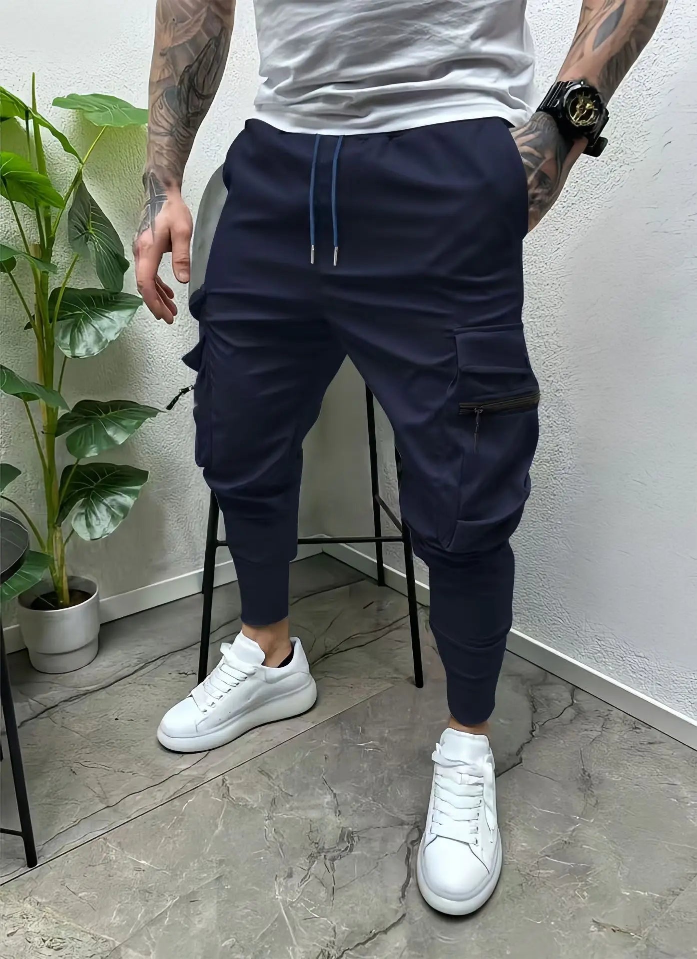 Boilen Hengxin Cargo Kordel - Multi Taschen Knöchellang