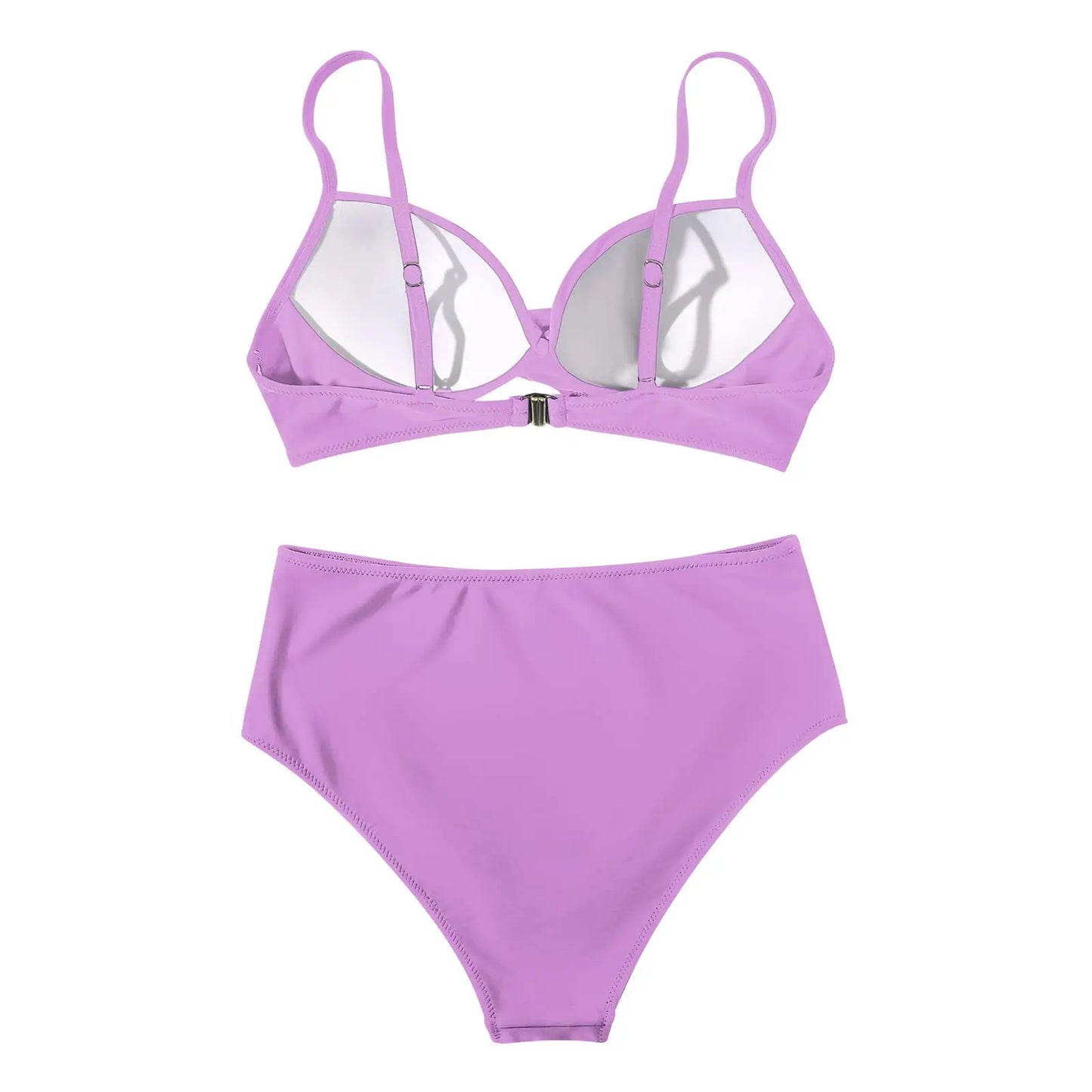 Vintage High Waist Bikinis: Push Up Schwimmbekleidung Bedruckt - Frauen Schwimmanzug Damen Strandmode Sommer Bademode Retro-Charme