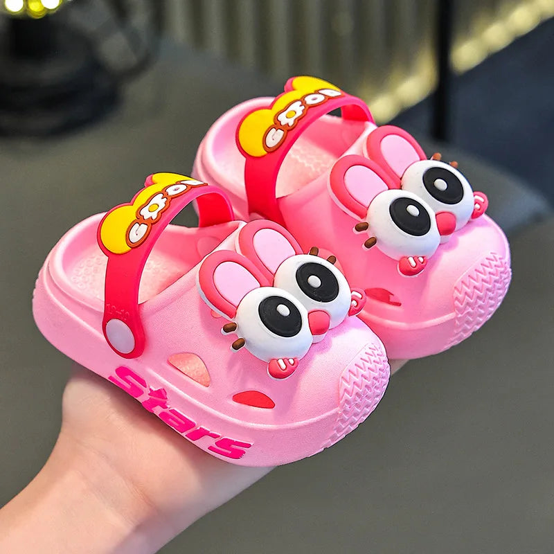 Kinder-Hausschuhe 2025: Sommer Cartoon Cool-Beach - Indoor Comfort Collection