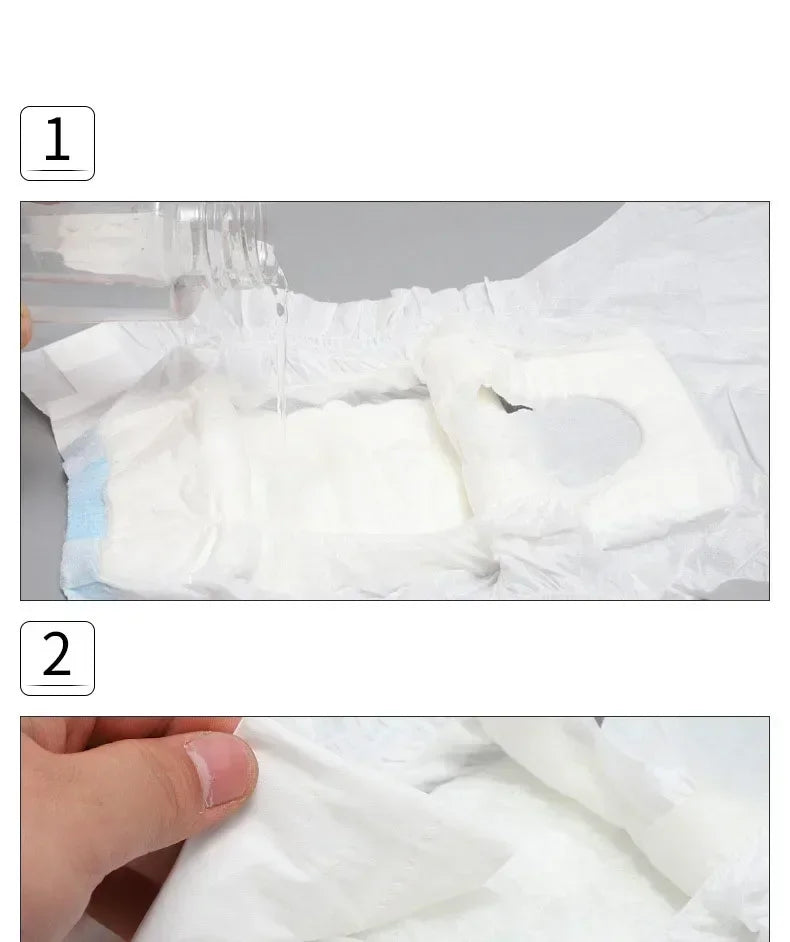 GuizhouChoice 10er Pack Hundewindeln - Auslaufsicher SM