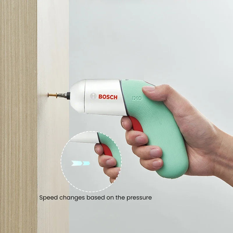 Bosch IXO Cordless Screwdriver 3.6V Usb Rechargeable Multi-Function Mini Electric Drill Screw Driver Portable Power Tool Ixo 7/6