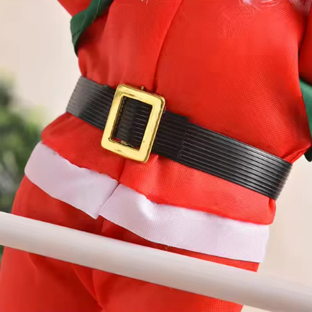 1PC Christmas Decoration Climbing Santa Claus Home Decoration Gifts Restaurant Decoration Doll Hanging