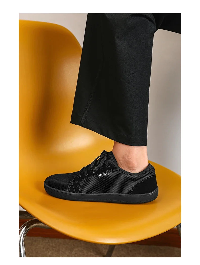 Herren-Barefoot-Sneaker 2025: Wide Zero-Drop Flats - Natural Walking Collection