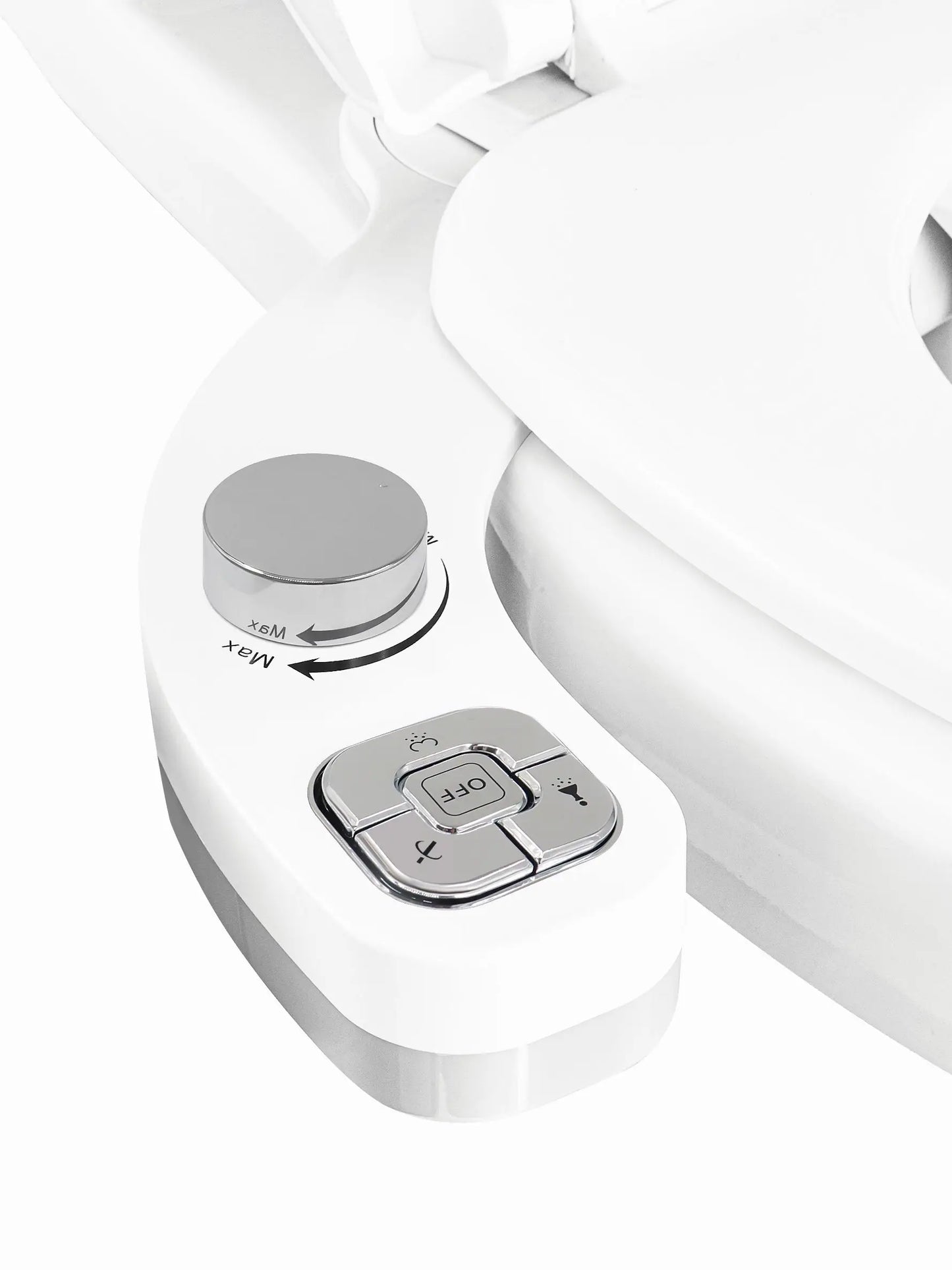 Bidet 2025: SAMODRA Button Non-Electric Self Cleaning - Dual Nozzle Fresh Water Collection