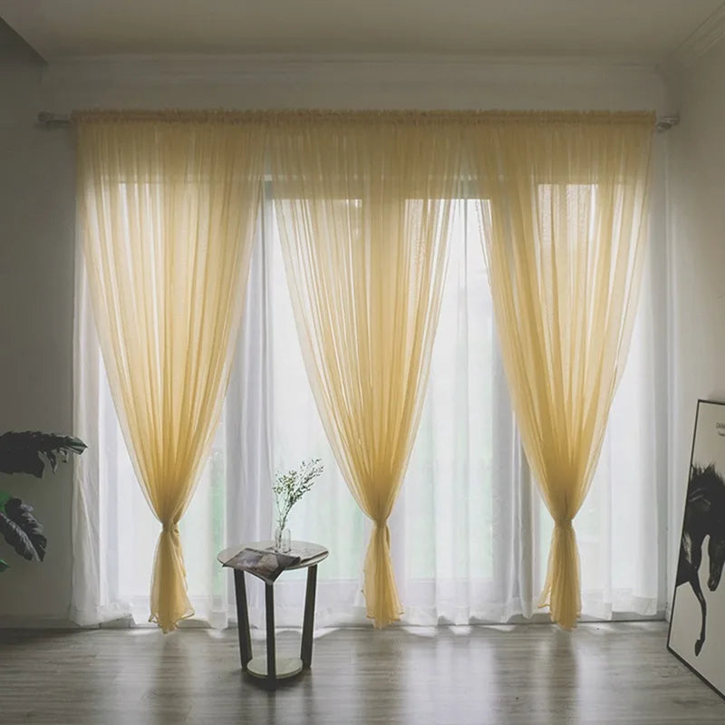 Zhejiang Vorhang Transparent - 100x200cm Polyester 1Stk