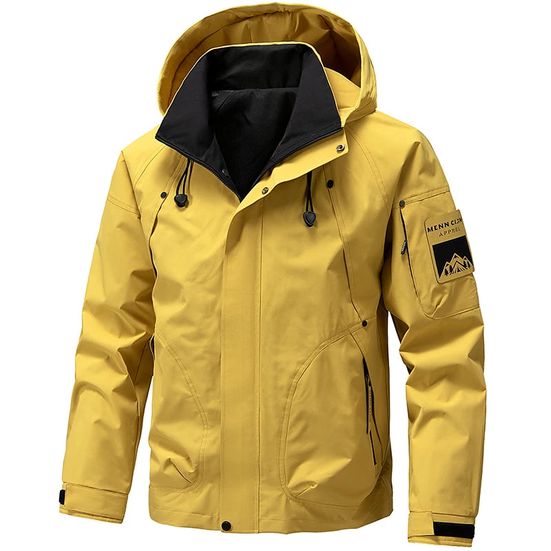 Gorpcore Regenjacke Regenfest - Winddicht Wasserfest Gr XL