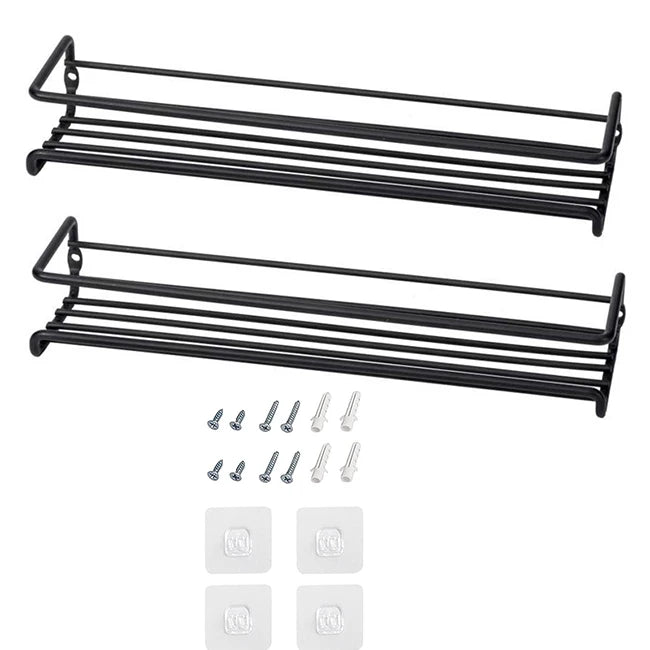Choice Gewürzregal Wandmontage - 2er 4er Set, Metall