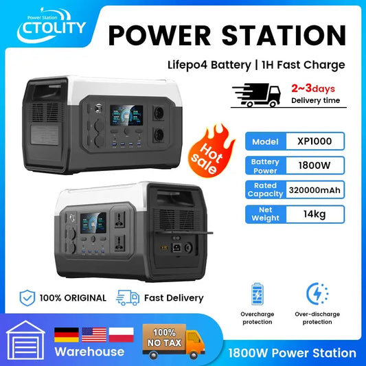 LiFePO4 Tragbares Kraftwerk 1024 Wh Mit USV Funktion