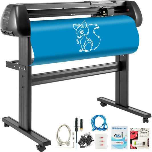 Schneideplotter 2025: VEVOR 28 Inch Vinyl Cutter - Floor Stand Plotter Adjustable SIGNMASTER Collection