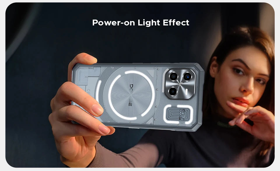 DOOGEE Blade GT Ultra LED-Lichteffekt - 5500 mAh, 33 W, 6.72 Zoll