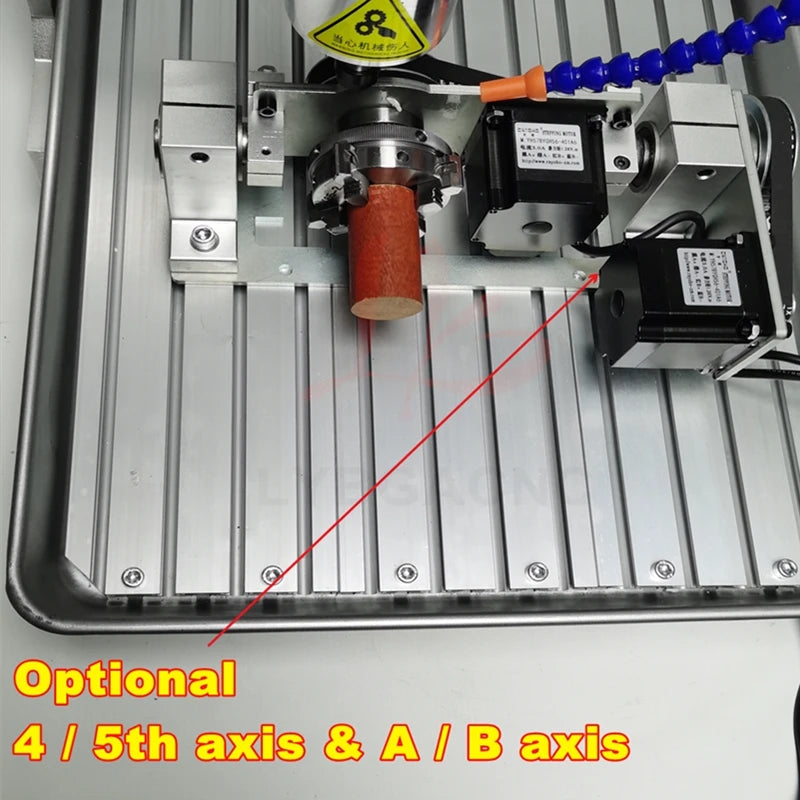 LYBGACNCCNC Wassergekühlte CNC Router - 2200W Achsen 3 5 Maße 2030 by Golden Bridge Store