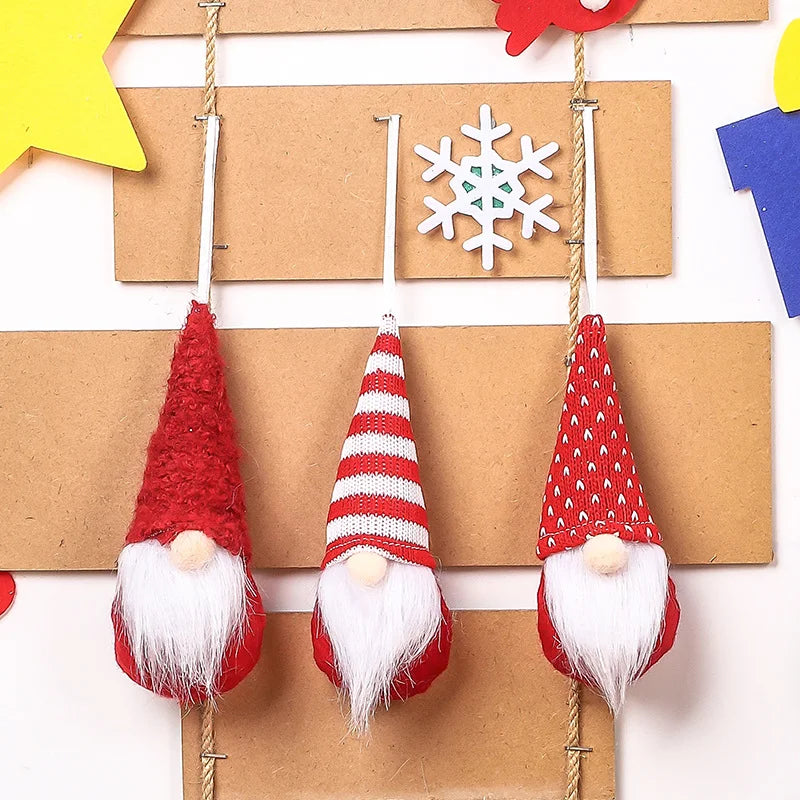 Choice Santa Elfen Handgefertigt - Größe 15x6x4 cm 3er Pack