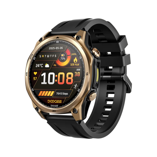 DOOGEE Anywise W1 AMOLED - Akkulaufzeit 18 Tage, Bluetooth 5.3, 1,43 Zoll