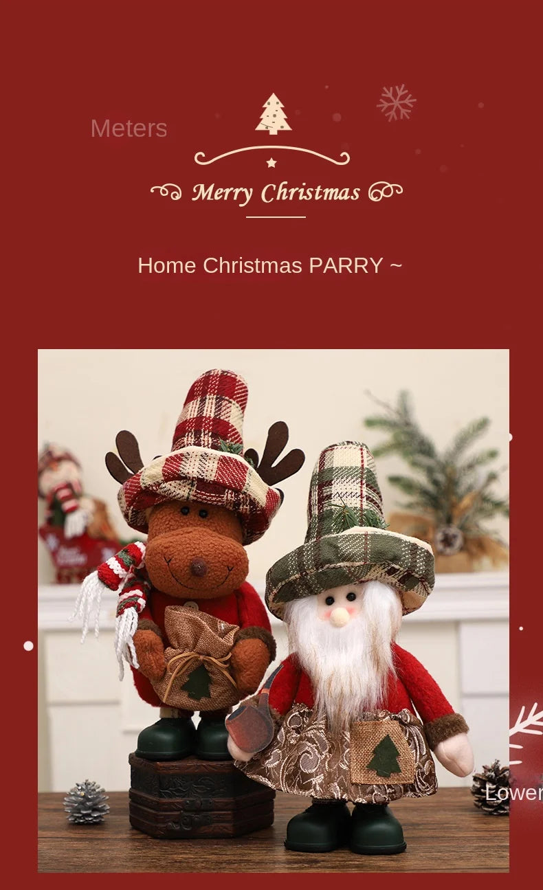 FestArt Dekofiguren Leinen Hochhut - Kapazität 2 Figuren, Größe 18 cm