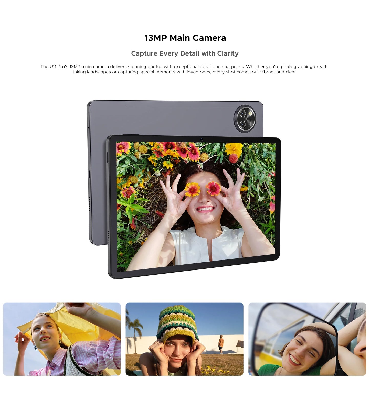 DOOGEE U11 Pro Android 15 - 8580mAh Akku, 256GB Speicher, 11Zoll