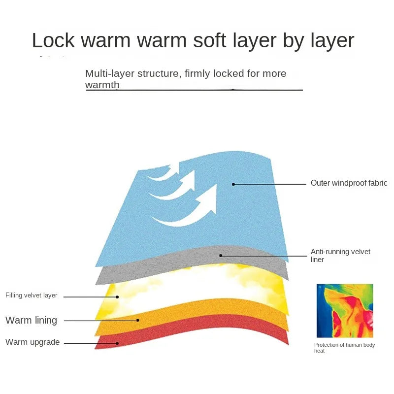 Hots Winddichte Fleece-Weste Abnehmbare Kapuze - Größe M-XL, Reißverschluss, Winddicht