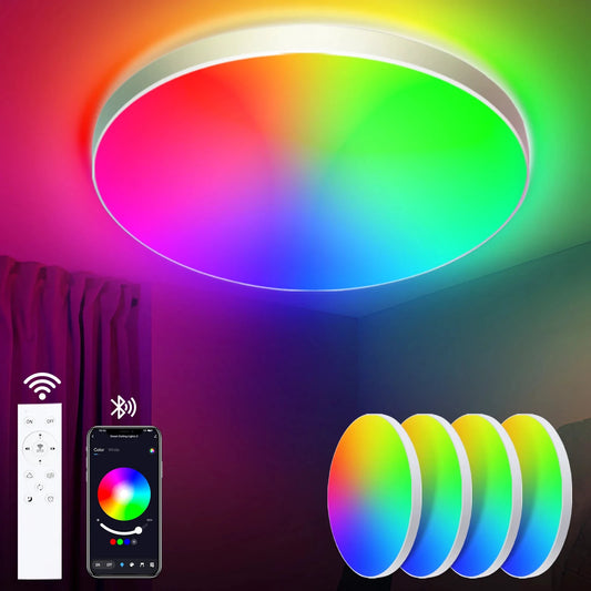 Oraymin LCE1533 RGB LED-Deckenleuchte - 24W 30cm 2400LM