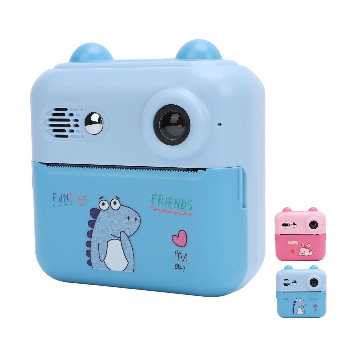 Sofortbild-Kamera 2025: 50MP Instant Print Camera 2.4 Inch - Eye Caring 1000mAh Multifunctional 16x Digital Zoom Travel Collection