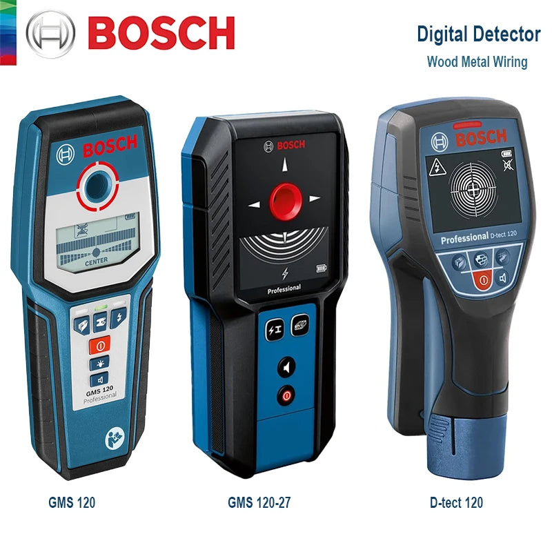 Scaner de perete 2025: Detector de perete Bosch Professional - Scaner digital pentru cabluri sub tensiune
