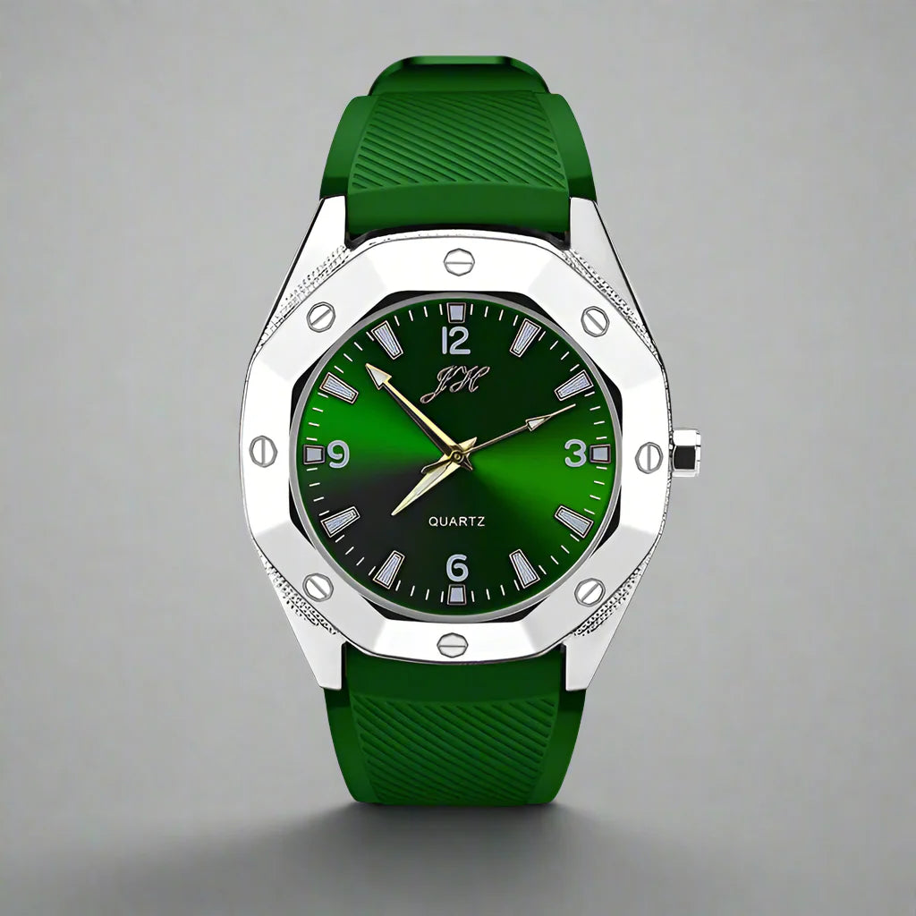 Luxury look with hidden USB Lighter watch,Stylish gift for smokers