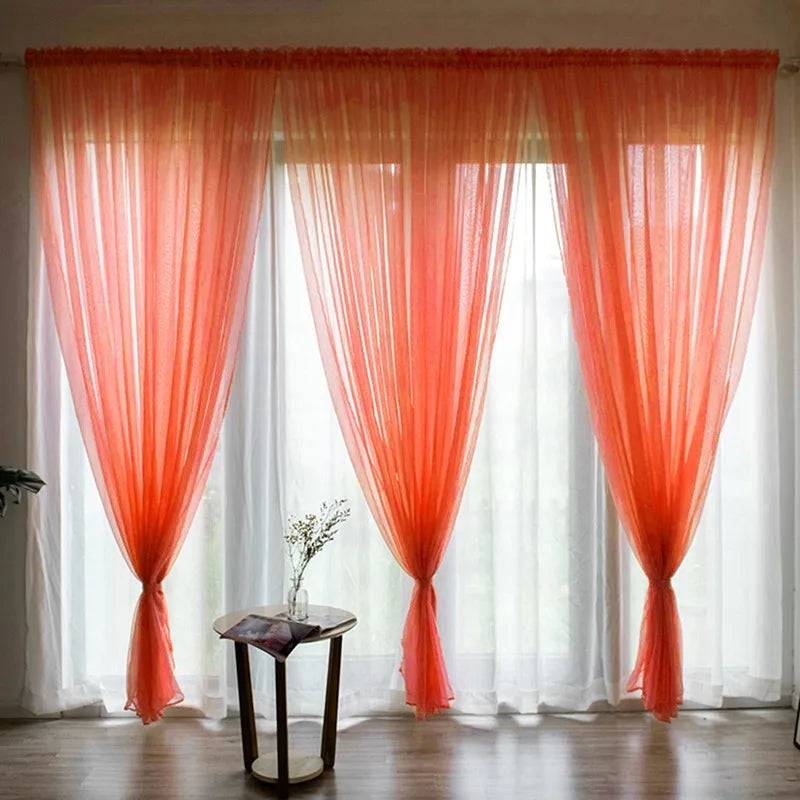 Zhejiang Vorhang Transparent - 100x200cm Polyester 1Stk