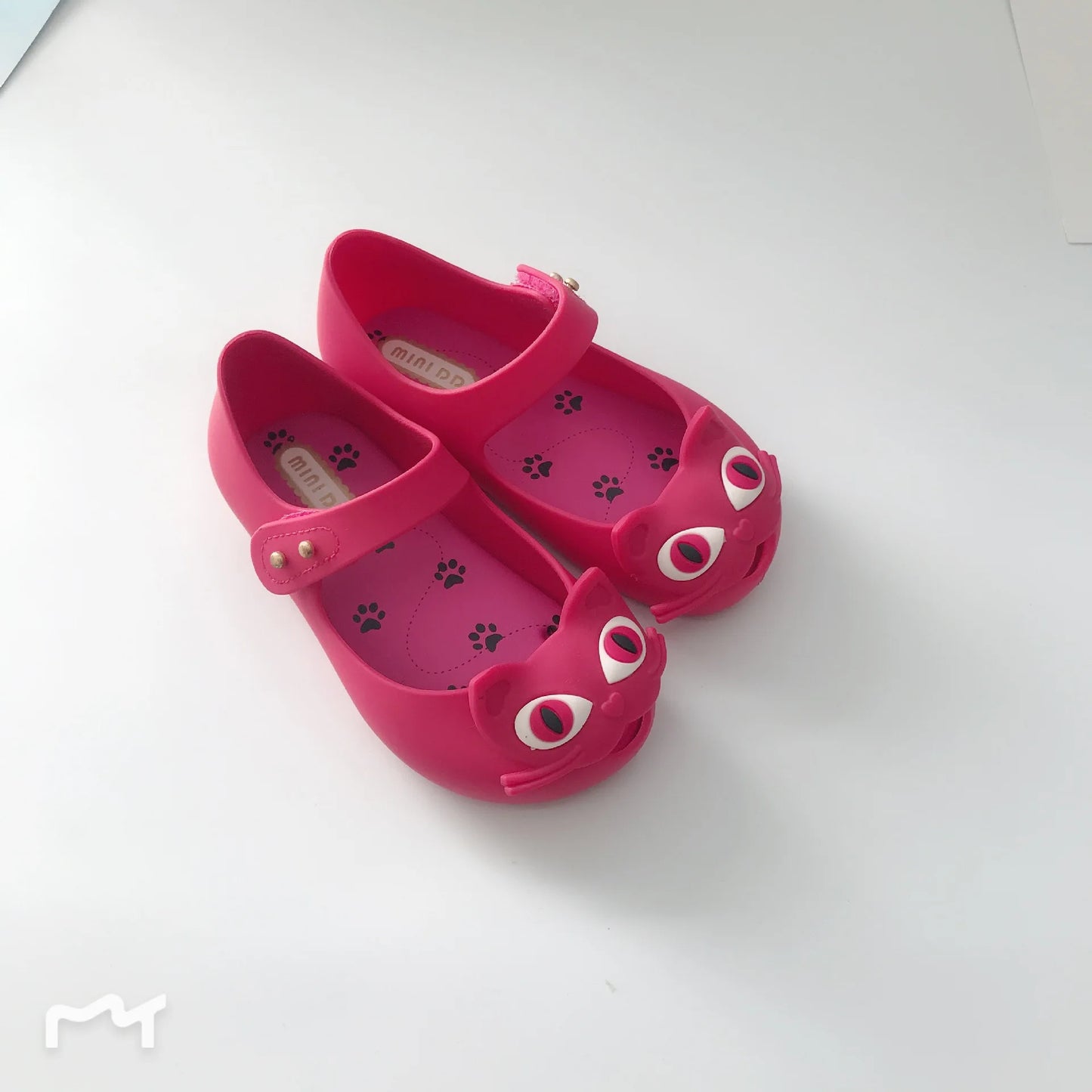 Mädchen-Sandalen 2025: Jelly-Katze Princess-Kawaii Strand Kinder - Beach Kids Kollektion Transparente Schuhe 14+ Jahre