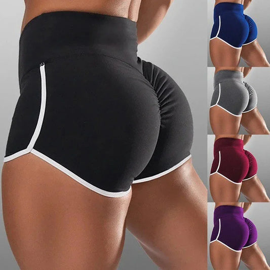 Sport-Shorts 2025: Women Gym Fitness Tight-Fitting Yoga Shorts elegant Elastic Sports - Running Tight Hip Lifting Shorts Girls Casual Sports Short Pants Collection