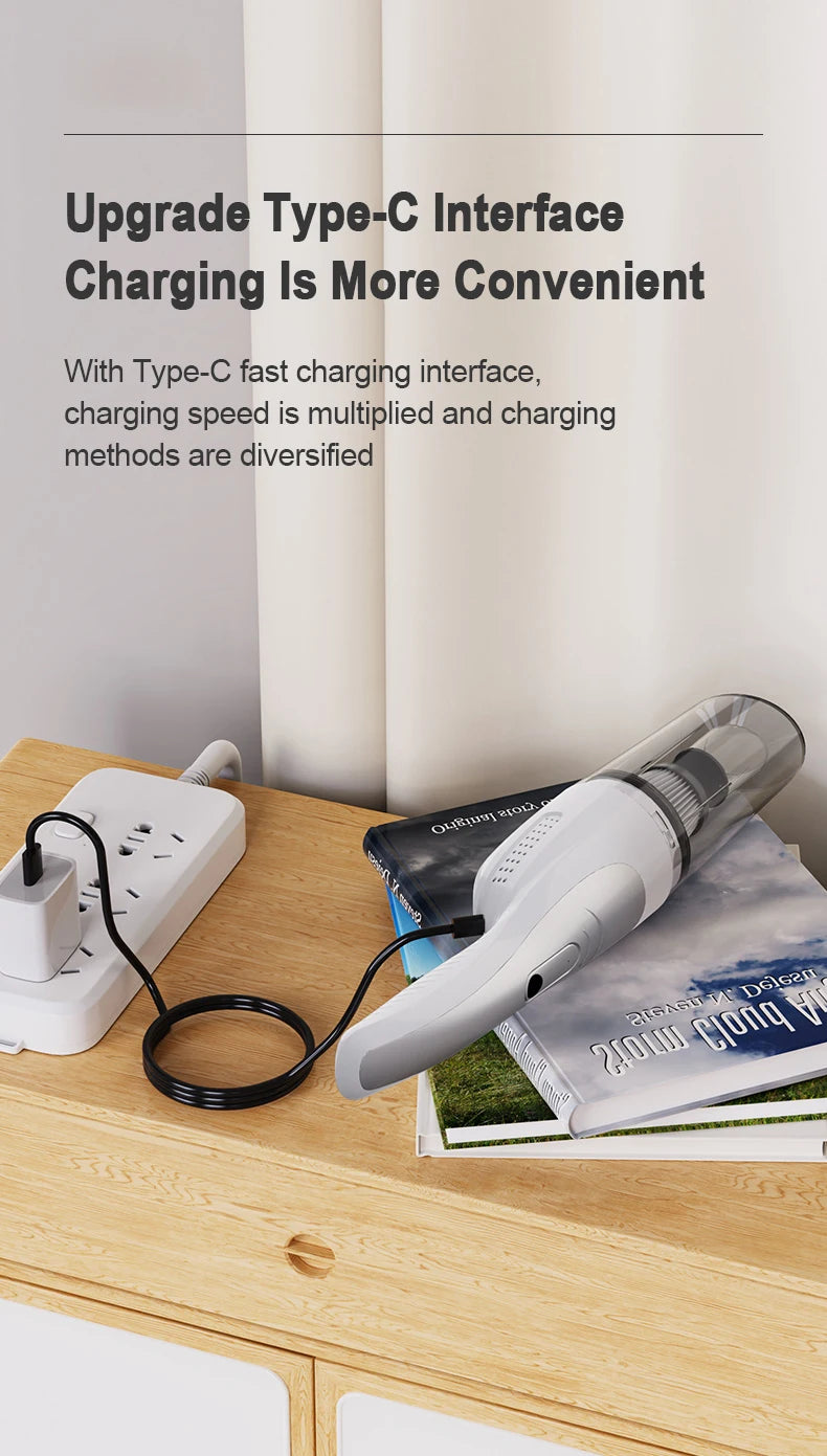 Cordless Wireless Vacuum Cleaner for Home Appliance Brushless Vaccum Cleaner for Car Home Cleaning Vacuum Cleaner