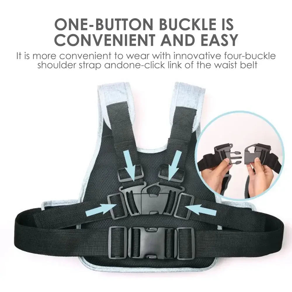 Kinder-Sicherheitsgurt 2025: Adjustable Motorcycle Children Security Strap Universal bicycle Kids tandem Safety Seat Belt Harness Toddler 2-12 Years Child Collection