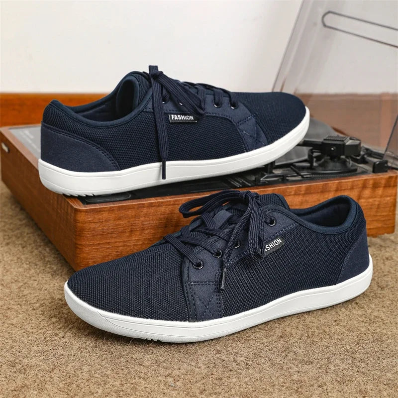 Sneakers For Men New Wide Barefoot Sneaker 2025 Fashion Flats Soft Zero Drop Sole Wider Toe LightWeight Fashion Shoes Plus Size