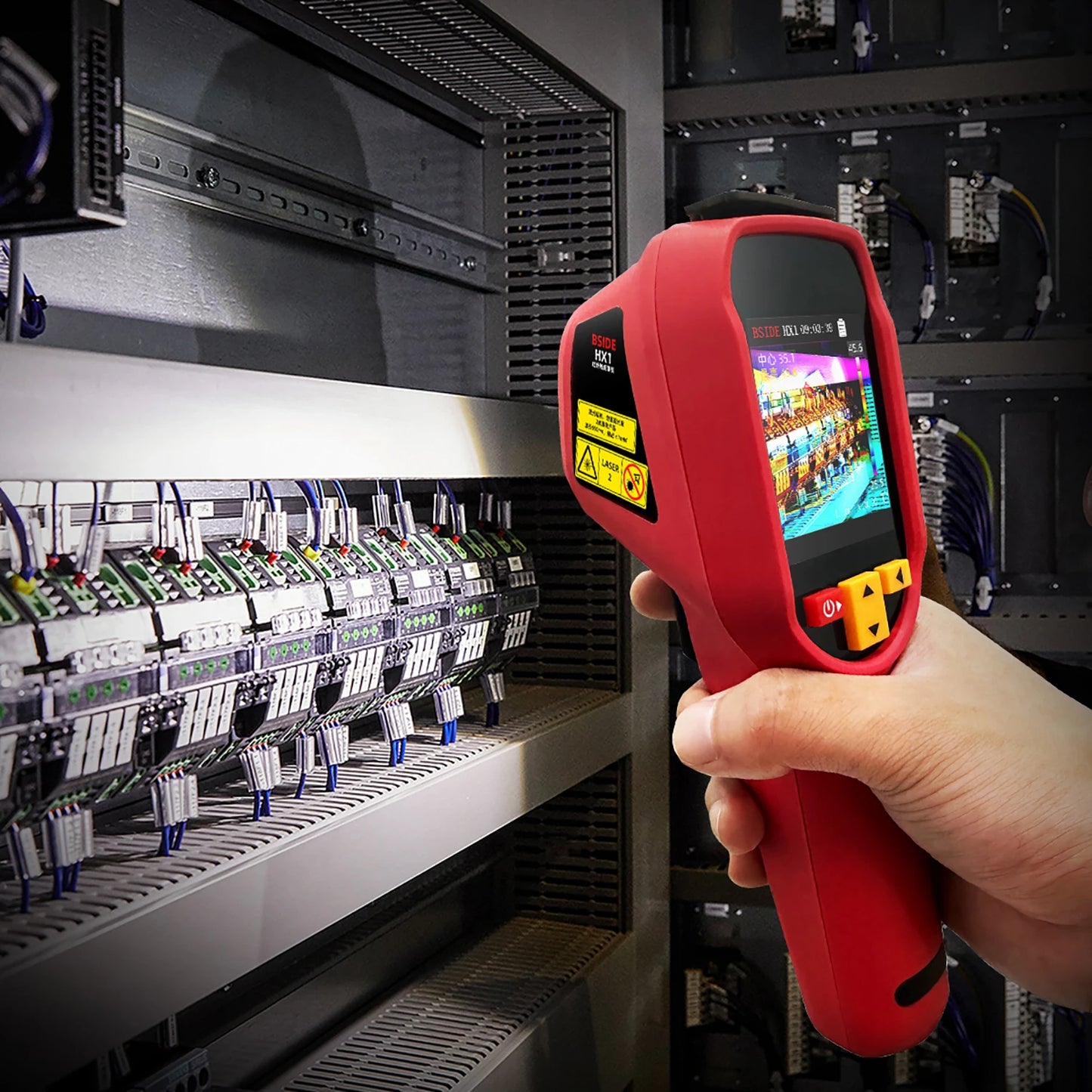 Wärmebildkamera 2025: BSIDE Handheld Thermal Imaging - 240X240 Temperatur-Messgerät für PCB, Automobil und Pipeline-Inspektion