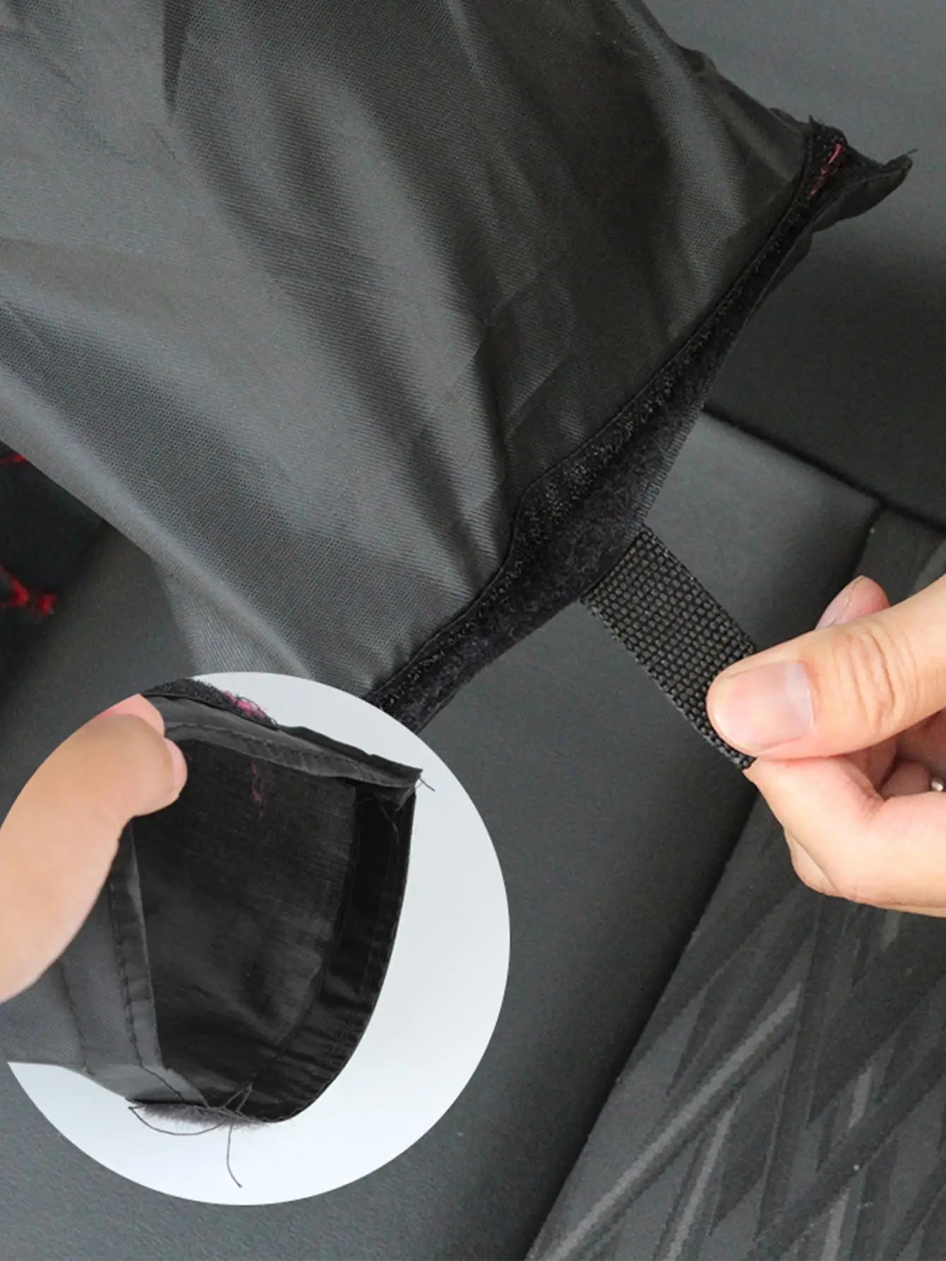 1PC Car Garbage Storage Hanging Bag