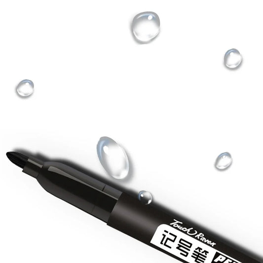 AIWOSUOAIB Permanentmarker 3er Öl - 1,5mm Schwarz Blau