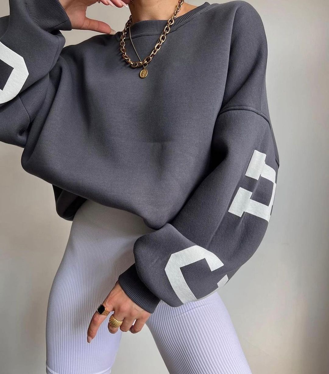 Style for girl high fashion Loose Hoodie